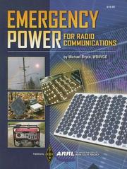 Cover of Emergency Power for Radio Communications
