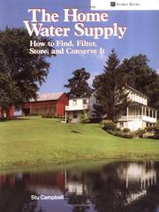 Cover of The Home Water Supply
